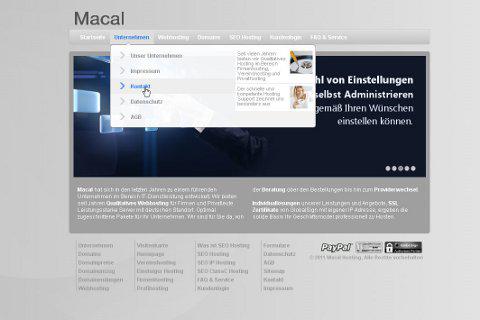Macal Webhosting - Bild #1
